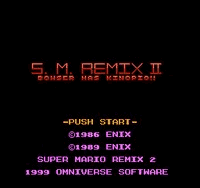 Super Mario Remix 2 Title Screen